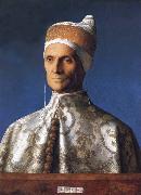 Gentile Bellini Portrait of the Doge Leonardo Loredan oil painting